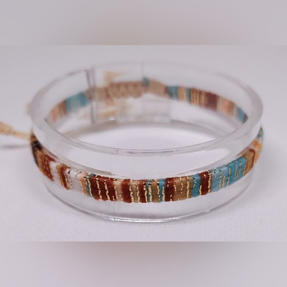 Women's bracelet striped Bohemian‎ surfer new e37